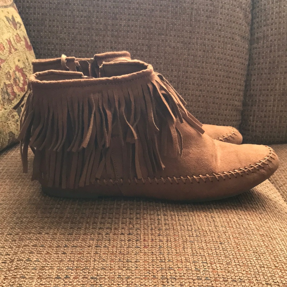 Moccasin booties